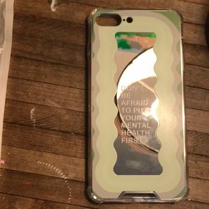 don’t be afraid to put your mental health first phone case